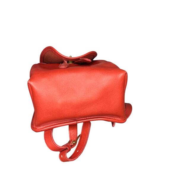 Rare Red COACH Vintage Daypack Backpack 9960 - Picture 2 of 14